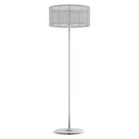 padere-lampadaire d'extérieur led solaire aluminium/textile h170cm
