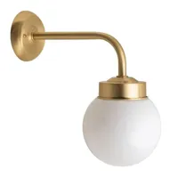 brass wall lamp-applique laiton ø14.5 cm