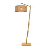 iguazu-lampadaire bois/jute h176cm