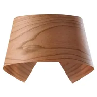 hi - collar-applique bois led h17cm