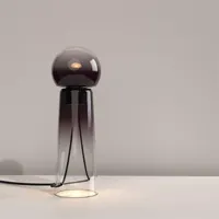 gigi-lampe à poser led verre h 41cm