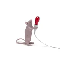 mouse love-lampe à poser souris câble usb h8cm