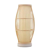 woddy passion-lampe à poser bambou h42.5cm