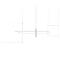 desk matrix-suspension horizontale led 2700k 114cm/44cm