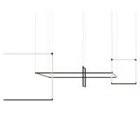 desk matrix-suspension horizontale led 2700k 114cm/44cm