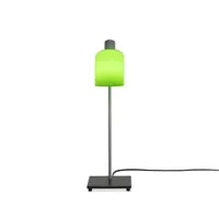 lampe de bureau-lampe à poser acier/verre h51cm