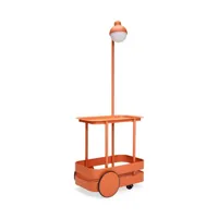 jolly trolley-lampadaire chariot d'extérieur rechargeable h200cm