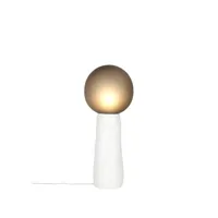 kokeshi small-lampe de sol verre/céramique h75cm