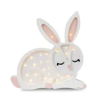 bunny-lampe à poser led lapin h34cm