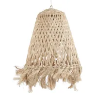 the abaca jelly fish l-suspension herbe d'abaca ø63cm