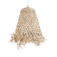 the abaca jelly fish m-suspension herbe d'abaca ø53cm