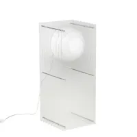 lop big rectangle-lampe à poser led acrylique h60cm
