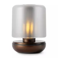 firefly-lampe à poser d'extérieur sans fil aluminium/polycarbonate variateur intégré h11.8cm