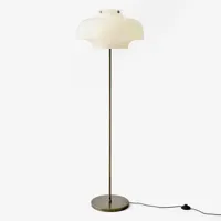 copenhagen-lampadaire bronze/verre h150cm