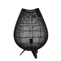 table lamp ø40x56 cm yumi matt black (le noir)