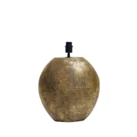 lamp base 48x19x57 cm skeld antique bronze (bronze)