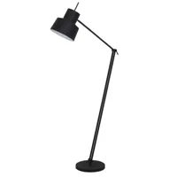 floor lamp ø30x120-188 cm wesly black (noir)