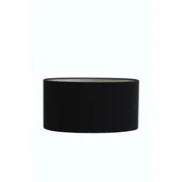 shade oval straight slim 45-21-22 cm velours black-taupe (le noir)