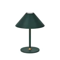 hygge battery table lamp (vert foncé)