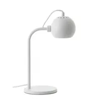 lampe de table simple boule (blanc)