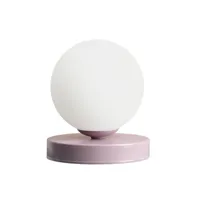 lampe de table boule (violet)