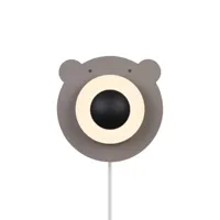 lampe enfant ours brun (brun)