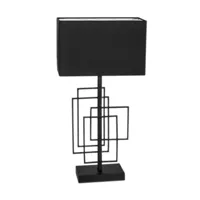 paragon table lamp 52cm (le noir)