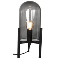 smokey table lamp (le noir)