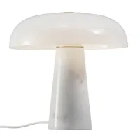 glossy table lamp (blanc)