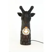 giraffe table lamp (le noir)