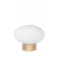 table lamp mammut 28 travertine (beige)