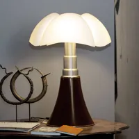 martinelli luce lampe à poser à hauteur réglable pipistrello brun