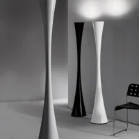 lampadaire led martinelli luce bionica 180 cm noir