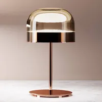 fontana arte lampe à poser led equatore en cuivre, 42,5 cm
