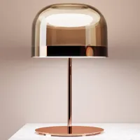 fontana arte lampe à poser led equatore en cuivre, 60 cm