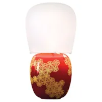 kundalini hive - lampe à poser en céramique, rouge