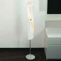knikerboker hué - lampadaire design en blanc