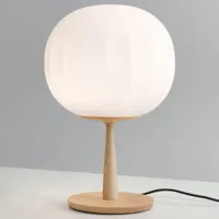 luceplan lampe de table lita pied en frêne hauteur 46 cm