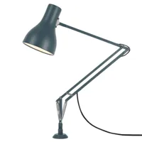 anglepoise type 75 lampe à pied à vis grise