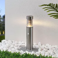 lindby piper lampe pour socle en acier inoxydable