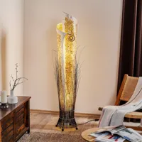woru lampe sur pied exotique yuni 150 cm