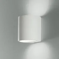 eco-light applique shine up&downlight en blanc