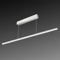evotec suspension led orix, blanc, 120 cm de long