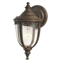 elstead lanterne english bridle ip44 ø 16,5 cm bronze