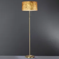 hufnagel beau lampadaire loop recouvert à la feuille d’or