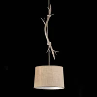 mantra iluminación suspension sabina abat-jour tissu, 1 lampe, 35 cm