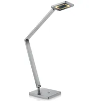 knapstein lampe de table led space avec variateur tactile nickel mat