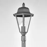 lindby lampadaire d'extérieur edana en gris graphite