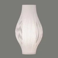 acb iluminación lampe à poser murta, 51 cm, blanche