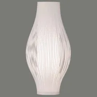 acb iluminación lampe à poser murta, 71 cm, blanche